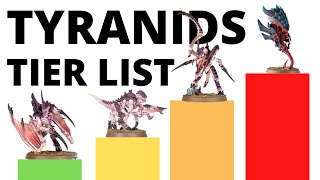 Tyranids Units Tier List in 10th Edition Warhammer 40K  Strongest and Weakest Datasheets [upl. by Yaker]