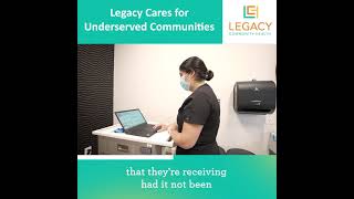 Legacy Cares for Underserved Communities [upl. by Pettiford]