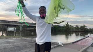 Chasing reds in Freeport TX finale live shrimp 🦐 saltwaterfishing redfish [upl. by Ennelram]