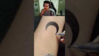 HOW TO DRAW AN ARM TATTOO InkCreation shorts [upl. by Evelc]