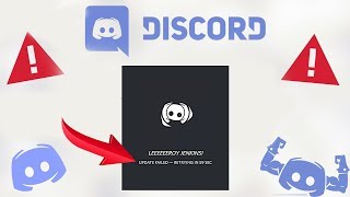 Discord  Update Failed Hatası 100 Çözüm [upl. by Figone554]