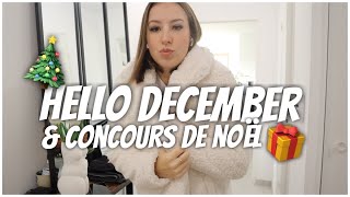 HELLO DECEMBER amp concours de Noël 🎅  VLOGMAS 1 [upl. by Tsai847]