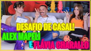 ALEX MAPELI E FLAVIA CHARALLO SE ENVOLVERAM NA TRETA DA TAINÁ E LARA MatheusMazzafera [upl. by Yelak]