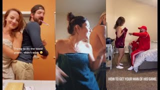 Towel Prank Funny Tik Tok Compilation 2021 [upl. by Macswan]