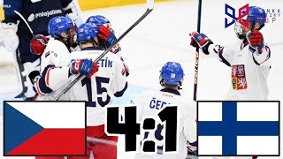 Česko vs Finsko  Hlinka Gretzky Cup 2024 [upl. by Howarth631]