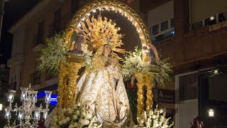 Procesión Virgen del Rosario Coronada Alcázar de San Juan 2015 [upl. by Latnahs]