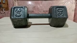 Weider Cast Iron Hex Dumbbell Review Durable Cast Iron Dumbbell That Gets The Job Done [upl. by Marquardt]