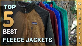 Top 5 Best Fleece Jackets Review in 2023 [upl. by Dobbins]