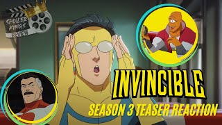 Invincible Season 3 Trailer Reaction [upl. by Bowyer149]