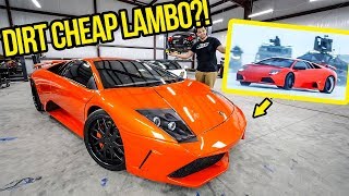 I Just Bought The Lamborghini Murcielago From FAST amp FURIOUS CHEAPEST IN THE WORLD [upl. by Salvay501]