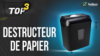 ⭐️ MEILLEUR DESTRUCTEUR DE PAPIER 2022  Comparatif amp Guide dachat [upl. by Gil175]