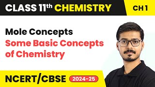 Atomic and Molecular Masses  Some Basic Concepts of Chemistry  Class 11th  Chapter 1  Science [upl. by Kral]