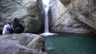 Stoddard Canyon Falls with Lots of People [upl. by Jc]