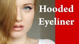 Eyeliner tricks for DOWNTURNED or HOODED eyes makeup video tutorial Part 1 [upl. by Parris807]