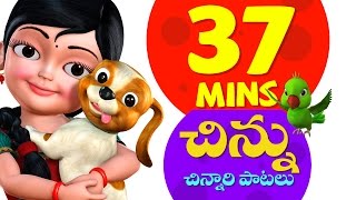 Chinnu Telugu Rhymes for Children Vol 1  Infobells [upl. by Rodolph]