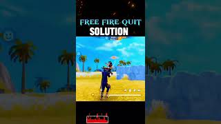 Free fire quit 🥹para SAMSUNG A3A5A6A7J2S6S7A10A20A30A50A70 shorts [upl. by Annael943]