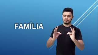 Aula de Libras  Família  2020 [upl. by Parnas]