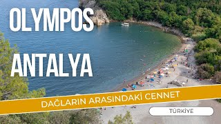 Antalya Olimpos Plajı ve Antik Kenti  Dağların Arasındaki Cennet  Анталья пляж Олимпос [upl. by Hylan]