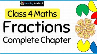 Class 4 Chapter Fraction  Complete Chapter [upl. by Eisseb]