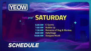 Hallypop  Saturday Schedule 06JAN 2024 [upl. by Ezara]