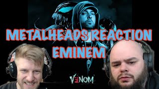 METALHEADS REACTION  EMINEM  VENOM [upl. by Aloel]