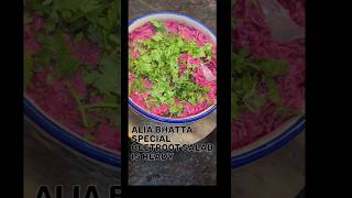 day 5alia bhatt special beetroot salad healthylifestyle aliabhattsalad beetroot salad [upl. by Honeyman293]