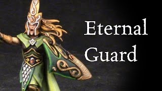 How to paint Wood Elves Eternal Guard [upl. by Lered357]