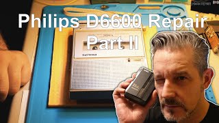 Philips D 6600 Kassetten Rekorder  Reparatur amp Restauration  Teil 2 [upl. by Enram]