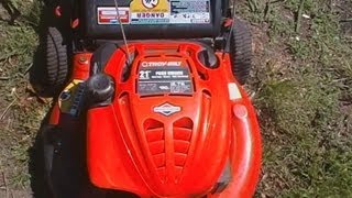 Why Will My Mower Only Run on Full Choke [upl. by Sainana]