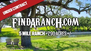 5Mile Ranch  290 Acre Texas Hill Country Ranch  Findaranchcom [upl. by Akemehs]