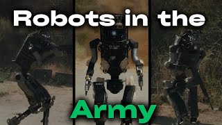 Robots in the Army The Future of Warfare Boston Dynamics Tesla evolution [upl. by Keli]