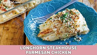 Longhorn Steakhouse Parmesan Chicken [upl. by Neelav]