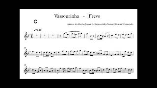 VassourinhaPlayback Partitura [upl. by Middlesworth292]