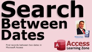 Find Records Between Two Dates with Query Criteria in Microsoft Access  Search Between Dates [upl. by Aciemaj640]