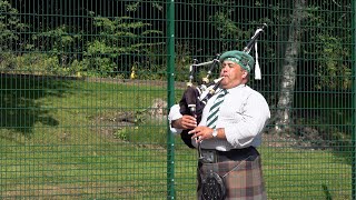 Lochaber Gathering on bagpipes played by William Geddes during 2021 Argyllshire Gathering Oban Games [upl. by Oppen684]