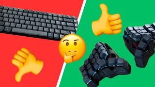 Split Mechanical Keyboards Fun Ergonomics and the Truth About Productivity [upl. by Bohannon]