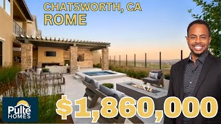 Chatsworth CA New Construction Home Tour  Deerlake Ranch Horzion Rome  5Beds 6 bath Luxury Home [upl. by Ithsav]