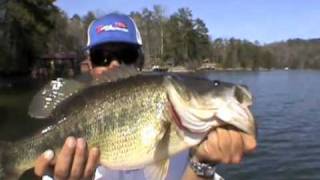 Matt Peters of Southern Swimbait  Nice Fish on a Hudd in Appalachian Mountains of Georgia [upl. by Sage]