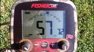 Minelab Etrac VS Fisher F19  Comparing signals [upl. by Sparkie]