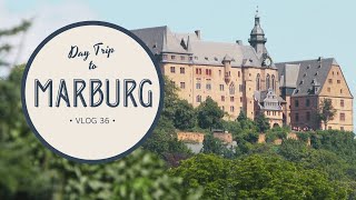 VLOG 36  Spend the day with us in BEAUTIFUL MARBURG  Day Trip from Frankfurt [upl. by Verlie]