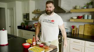 Buffalo Chicken Dip with Jason Kelce [upl. by Stacy515]