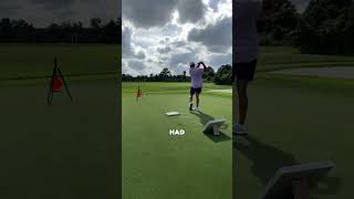 Golf trickshots keep getting BETTER ⛳️ golf podcast golftrickshot golfpodcast [upl. by Mariann]