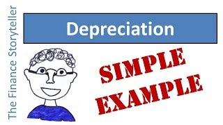 Depreciation simple explanation [upl. by Leumek]