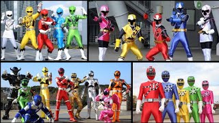 Super Sentai Main Team Henshin GoBusters  Kyuranger Pt 3 [upl. by Stanzel]