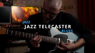 Jazz Telecaster  Blues 01 [upl. by Hepzi576]