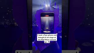 I took a fans phone on stage at the Rod Wave concert pt 7 concert rodwave rap [upl. by Ainirtak]