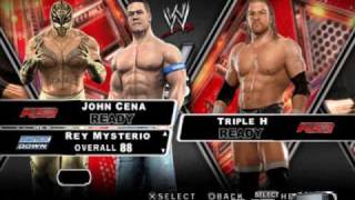 WWE SmackDown VS Raw 2010  GamePlay Reviwe PSP [upl. by Salguod815]