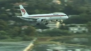 MARTINAIRs Boeing 757767 at Corfu 2001 [upl. by Sirapal]