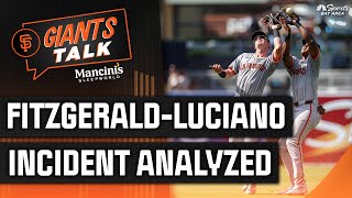 FitzgeraldLuciano incident analyzed Estes dissects Giants closer situation  Giants Talk  NBCS [upl. by Nitram892]