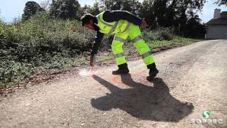 SOPPEC  TRACK MARKER  traceur de chantier Fluorescent [upl. by Erma]